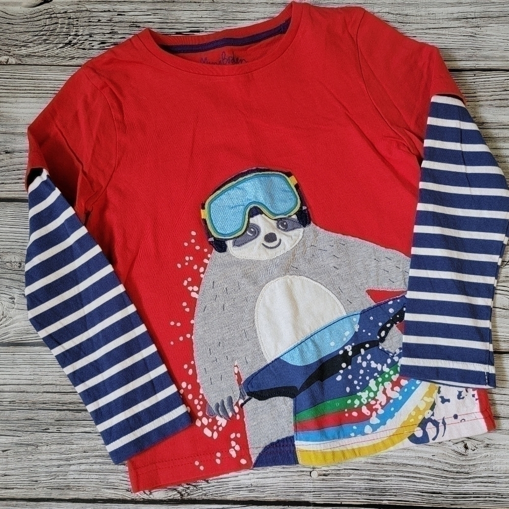 Mini Boden Top Size 6-7 NWOT